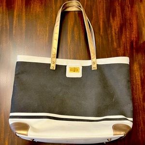 Thursday Friday Canvas Tote Handbag Shopping Bag